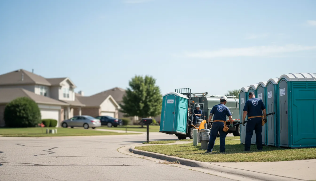 Porta Potty Rental in University Park, IA near me